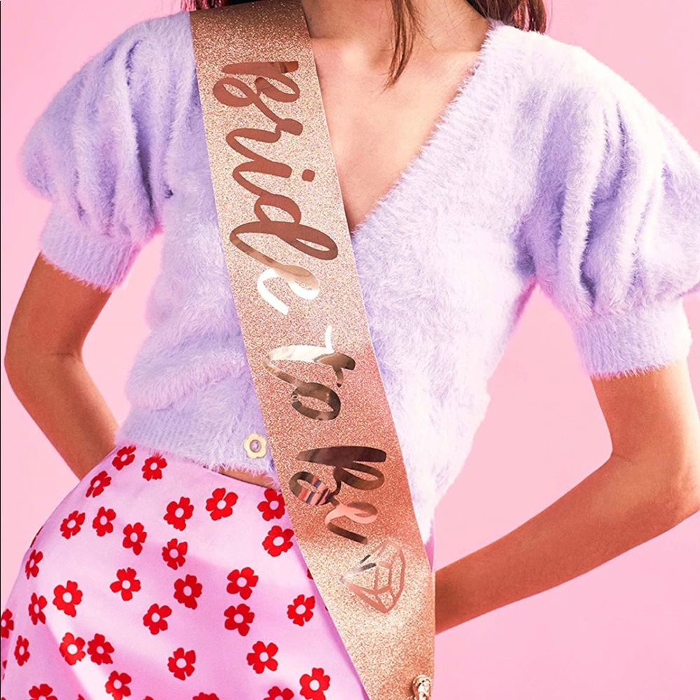 Rose Gold ‘Bride to Be’ Sash